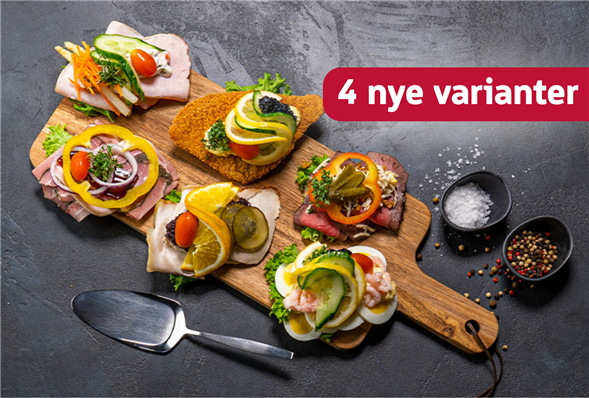 Torsdagstilbud på smørrebrød
